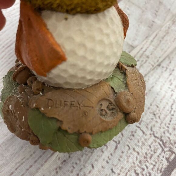 Vintage 1992 Duffy Tim Wolfe duck on a golf ball figurine 4x3 - Picture 4 of 7